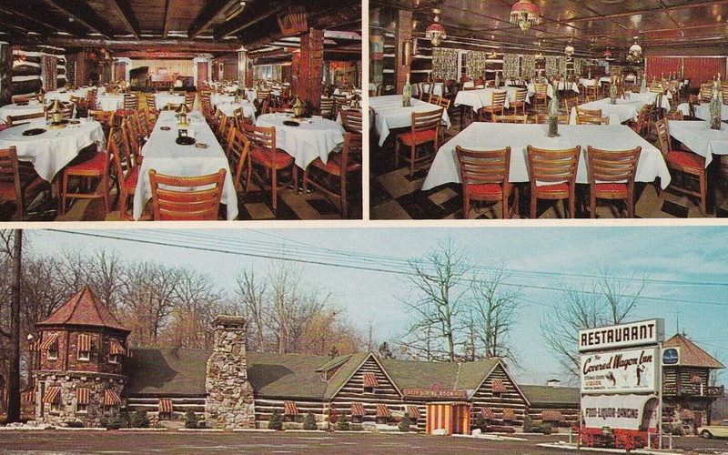 John Zittels Covered Wagon Inn - Vintage Postcard (newer photo)